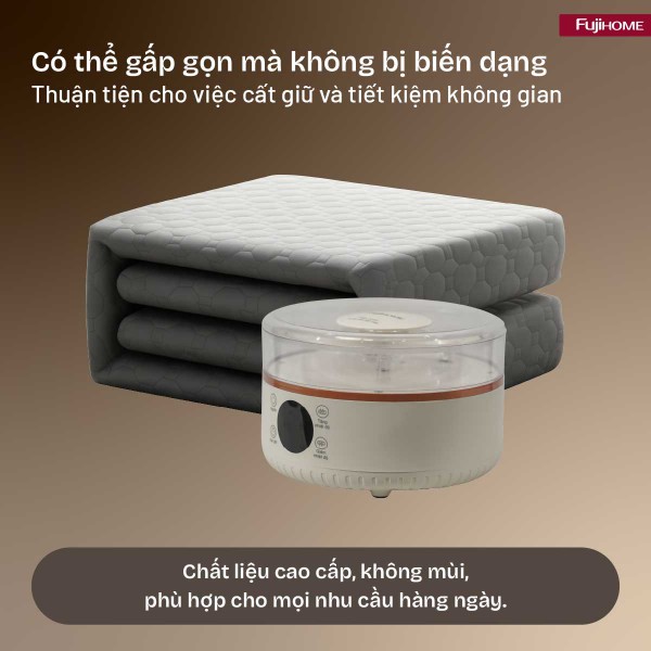 Hình ảnh chi tiết Chăn Điện Sưởi ấm bằng nước nóng Fujihome HB1820E - Ảnh số 16