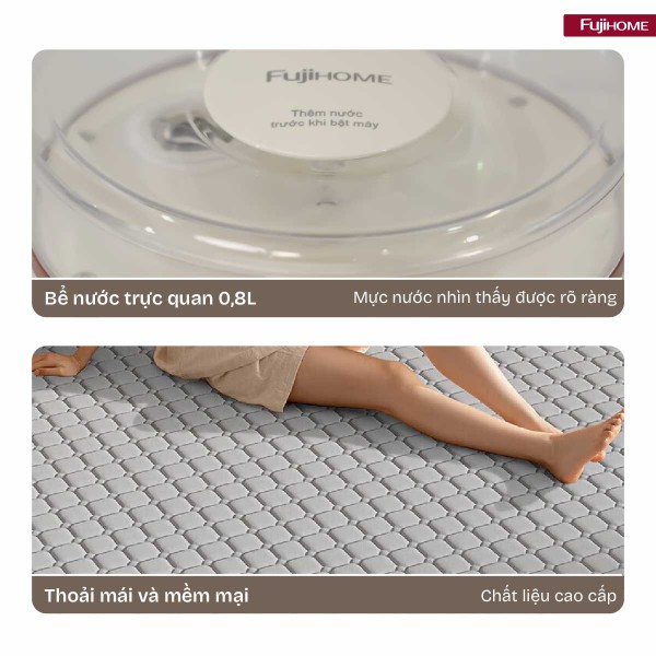 Hình ảnh chi tiết Chăn Điện Sưởi ấm bằng nước nóng Fujihome HB1820E - Ảnh số 18