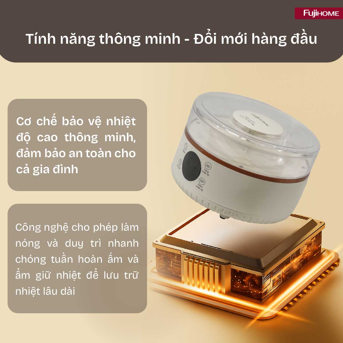 Hình ảnh chi tiết Chăn Điện Sưởi ấm bằng nước nóng Fujihome HB1820E - Ảnh số 25