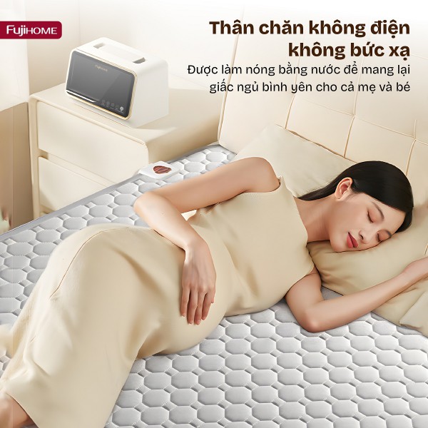 Hình ảnh chi tiết Chăn Điện Sưởi ấm bằng nước nóng Fujihome HB1820PRO - Ảnh số 2