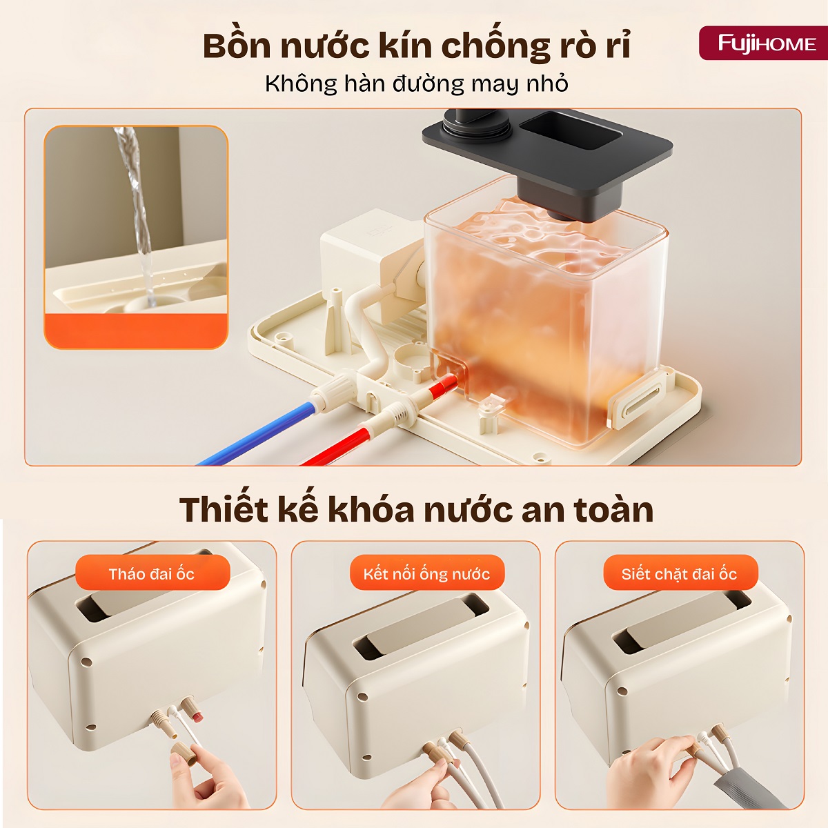 Hình ảnh chi tiết Chăn Điện Sưởi ấm bằng nước nóng Fujihome HB1820PRO - Ảnh số 23