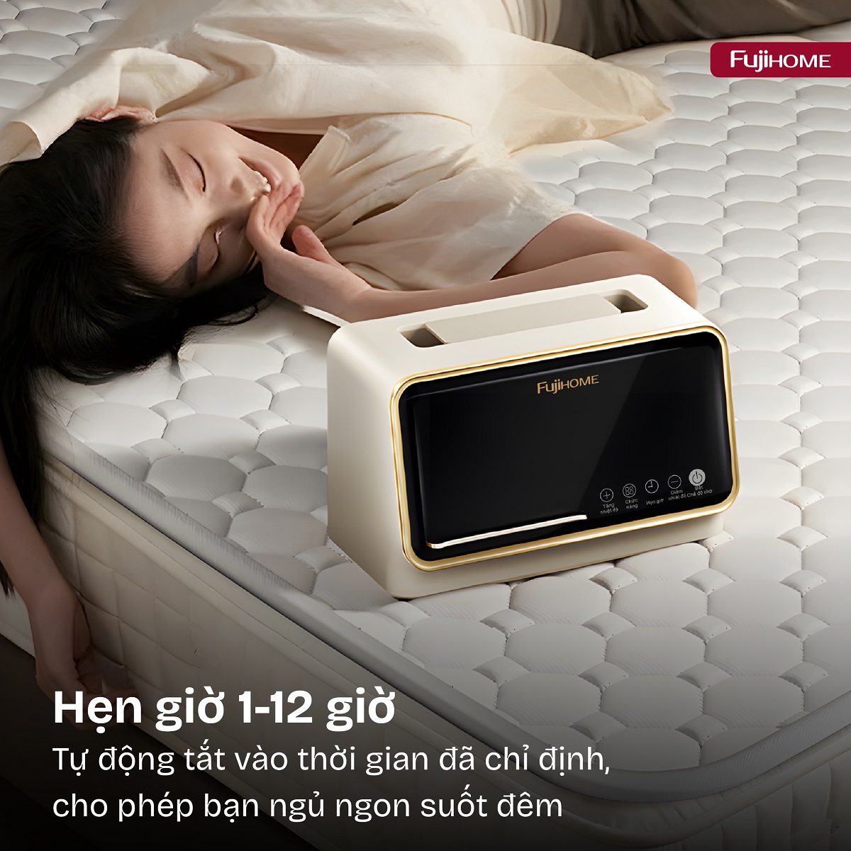 Hình ảnh chi tiết Chăn Điện Sưởi ấm bằng nước nóng Fujihome HB1820PRO - Ảnh số 24