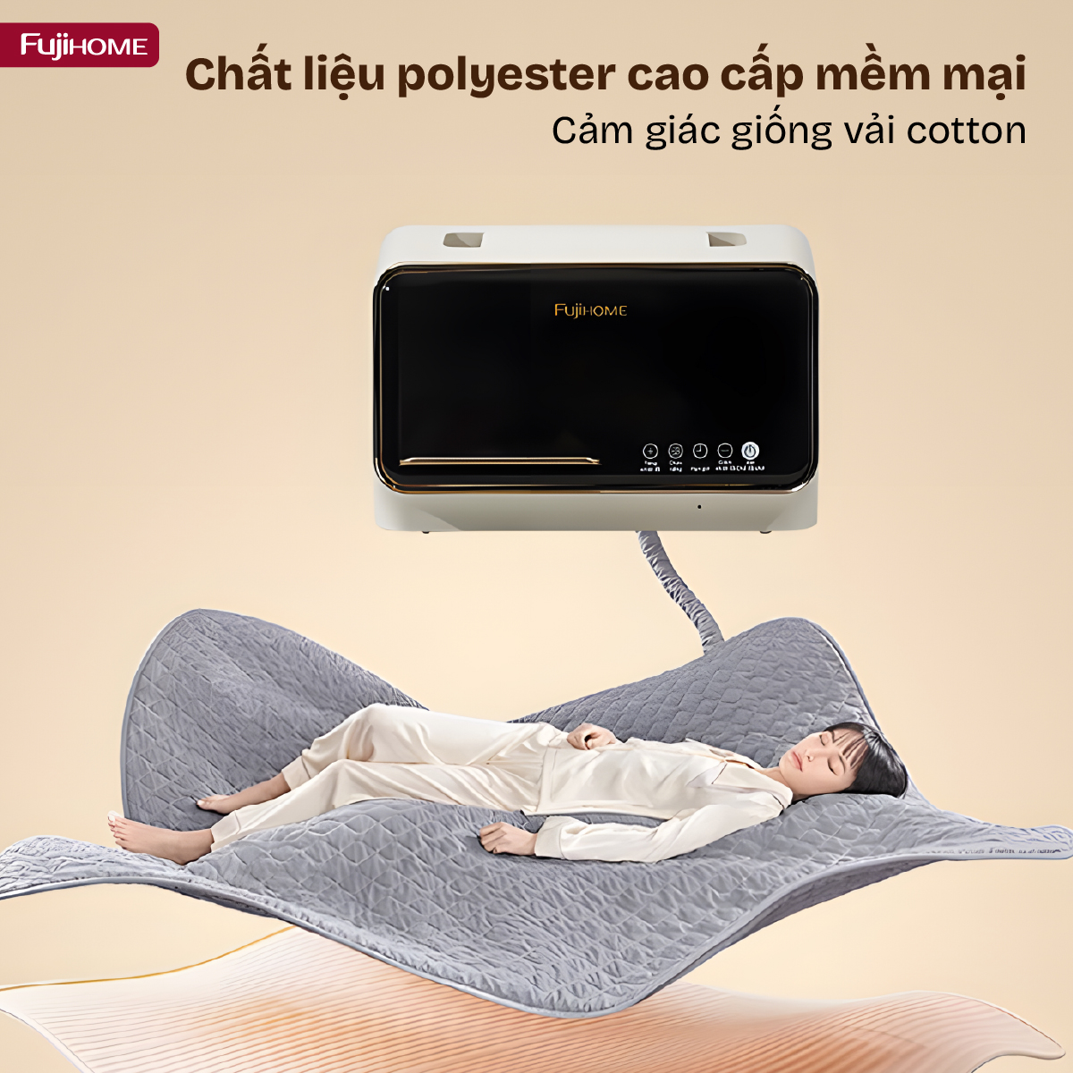 Hình ảnh chi tiết Chăn Điện Sưởi ấm bằng nước nóng Fujihome HB1820PRO - Ảnh số 27