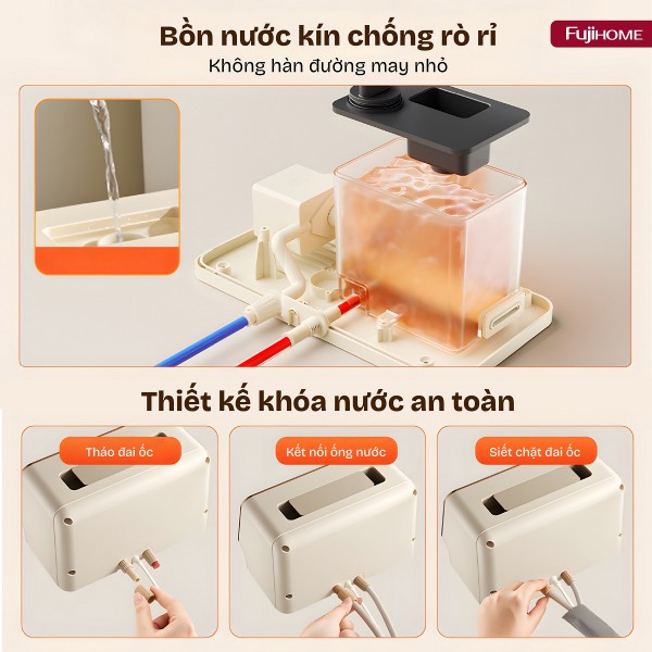 Hình ảnh chi tiết Chăn Điện Sưởi ấm bằng nước nóng Fujihome HB1820PRO - Ảnh số 4