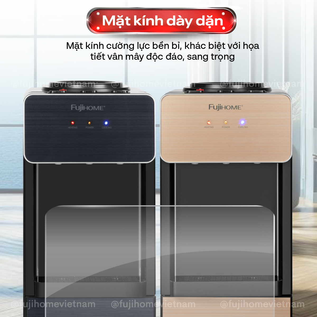 Hình ảnh chi tiết Cây nước nóng lạnh Fujihome WD675C-B - Ảnh số 18