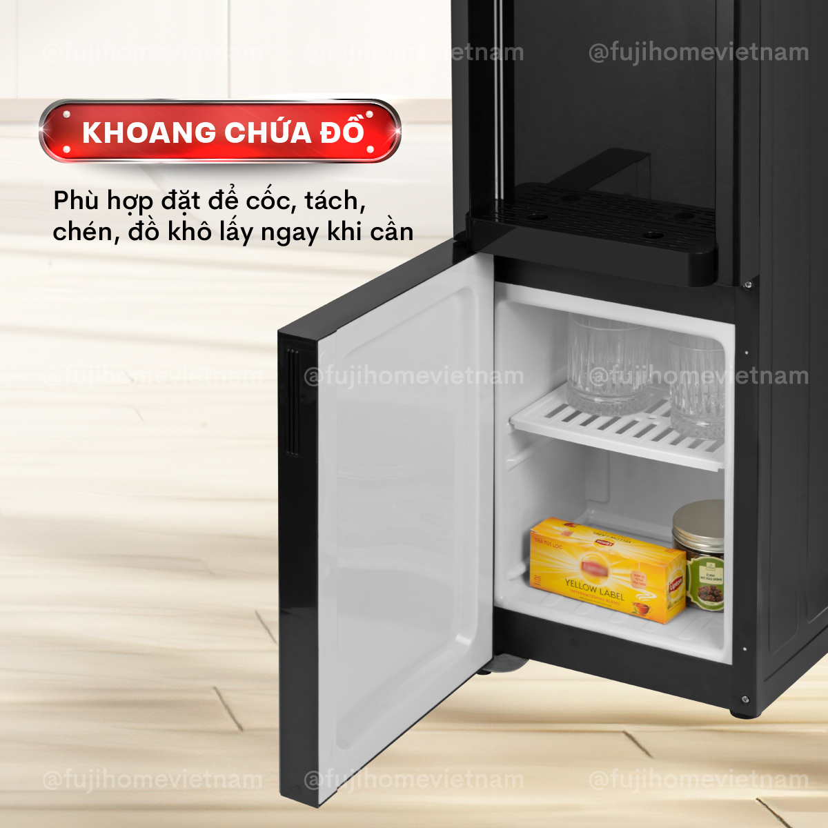 Hình ảnh chi tiết Cây nước nóng lạnh Fujihome WD675C-B - Ảnh số 19