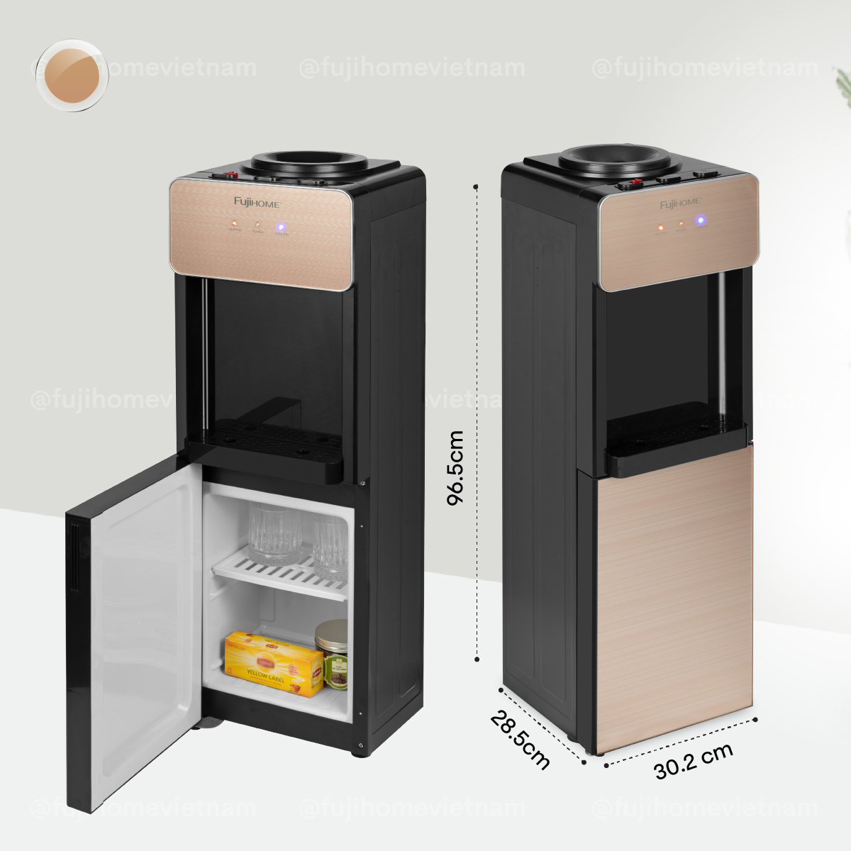 Hình ảnh chi tiết Cây nước nóng lạnh Fujihome WD675C-B - Ảnh số 24