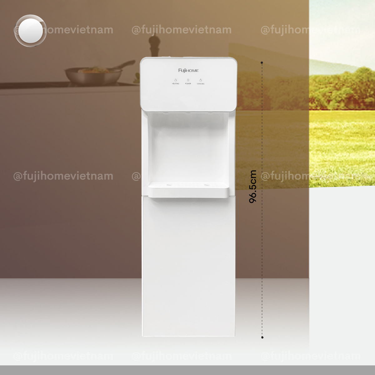 Hình ảnh chi tiết Cây nước nóng lạnh Fujihome WD675C-B - Ảnh số 25