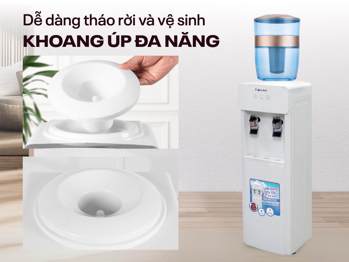 Hình ảnh chi tiết Cây nước nóng lạnh Fujihome WD676C - Ảnh số 13