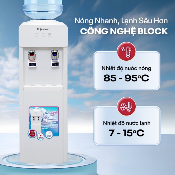 Hình ảnh chi tiết Cây nước nóng lạnh Fujihome WD676C - Ảnh số 4