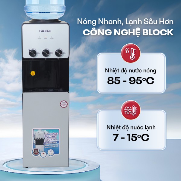 Hình ảnh chi tiết Cây nước nóng lạnh cao cấp Fujihome WD677C - Ảnh số 5