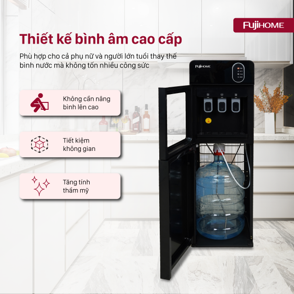Hình ảnh chi tiết Cây nước nóng lạnh cao cấp Fujihome WD11EC - Ảnh số 2