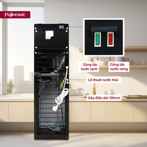 Hình ảnh chi tiết Cây nước nóng lạnh cao cấp Fujihome WD11EC - Ảnh số 4