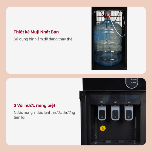 Hình ảnh chi tiết Cây nước nóng lạnh cao cấp Fujihome WD11EC - Ảnh số 5