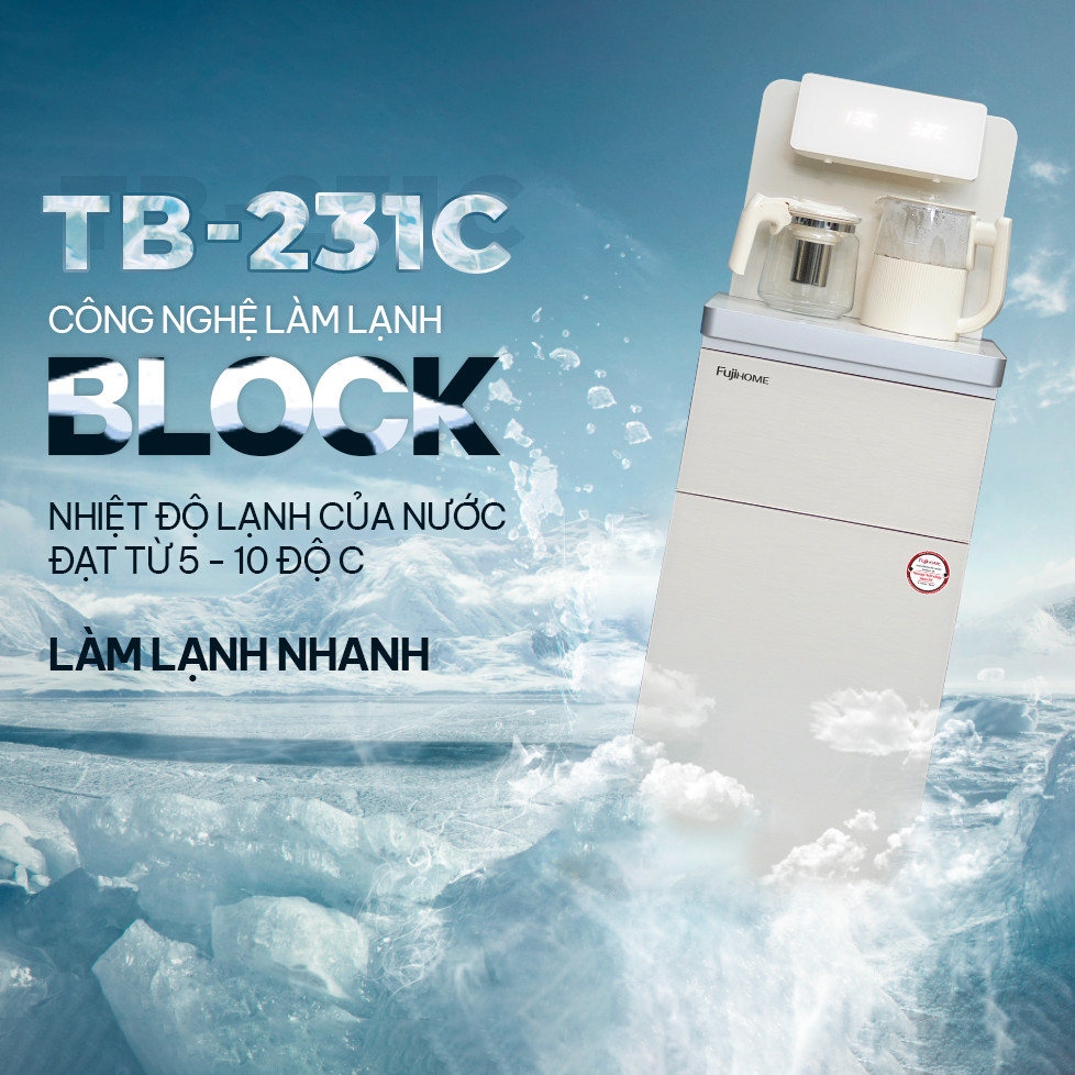 Hình ảnh chi tiết Cây nước bàn trà Fujihome TB-231C - Ảnh số 10
