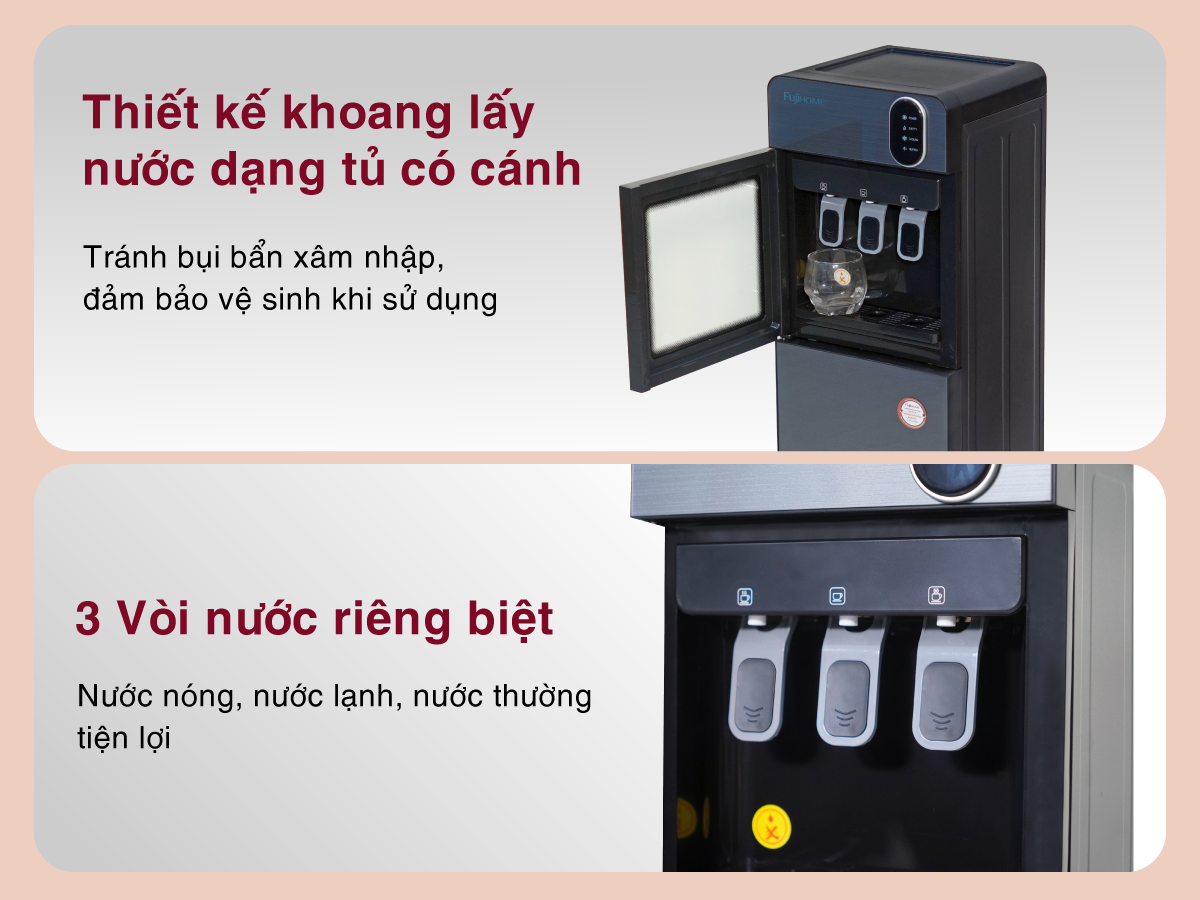 Hình ảnh chi tiết Cây nước nóng lạnh cao cấp Fujihome WD11ES - Ảnh số 17