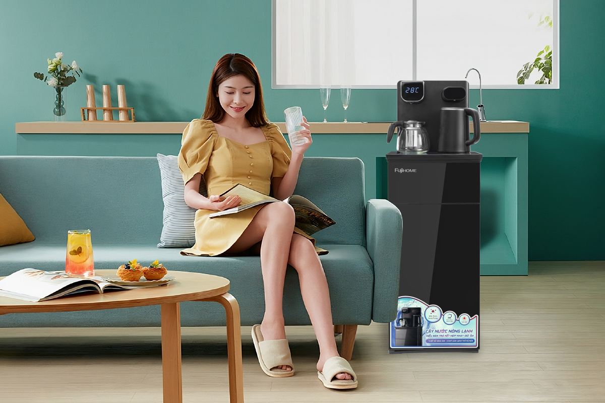 Hình ảnh chi tiết Cây nước nóng lạnh bàn trà FUJIHOME TB110E - Ảnh số 14