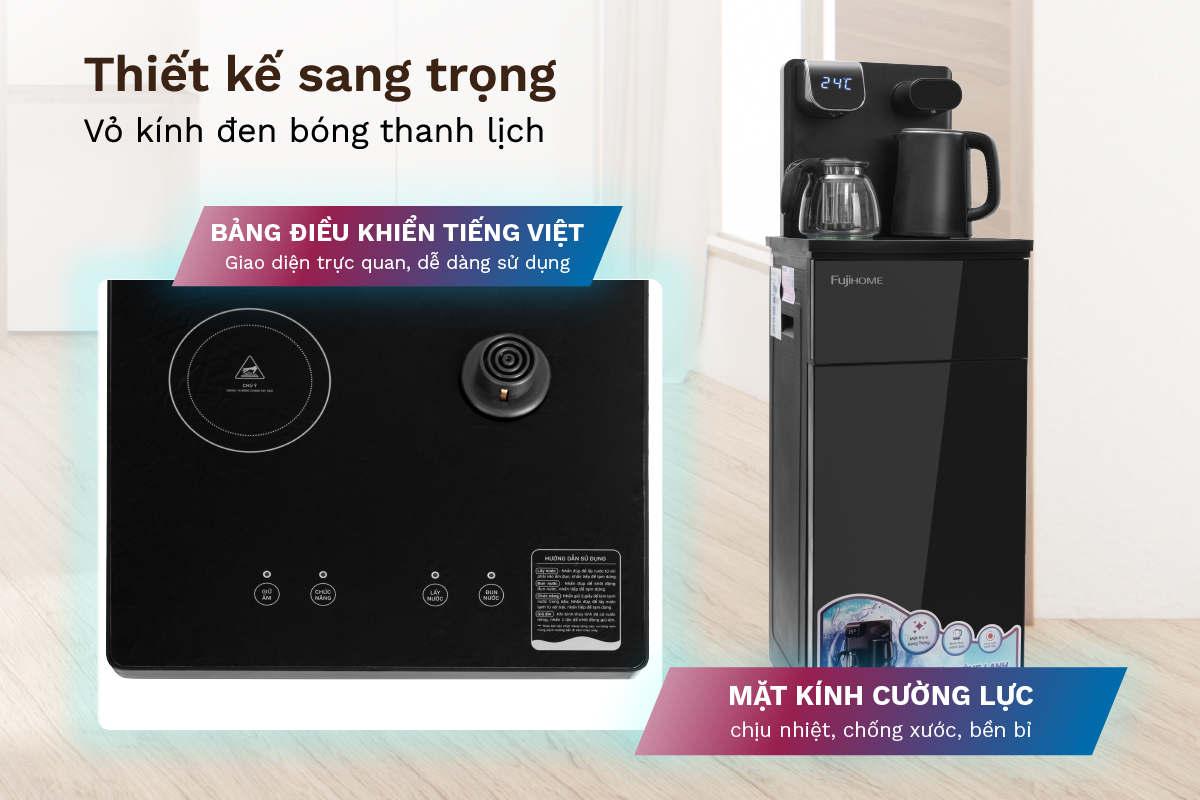 Hình ảnh chi tiết Cây nước nóng lạnh bàn trà FUJIHOME TB110E - Ảnh số 23