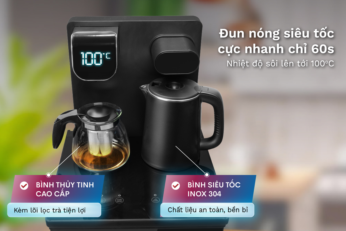 Hình ảnh chi tiết Cây nước nóng lạnh bàn trà FUJIHOME TB110E - Ảnh số 25