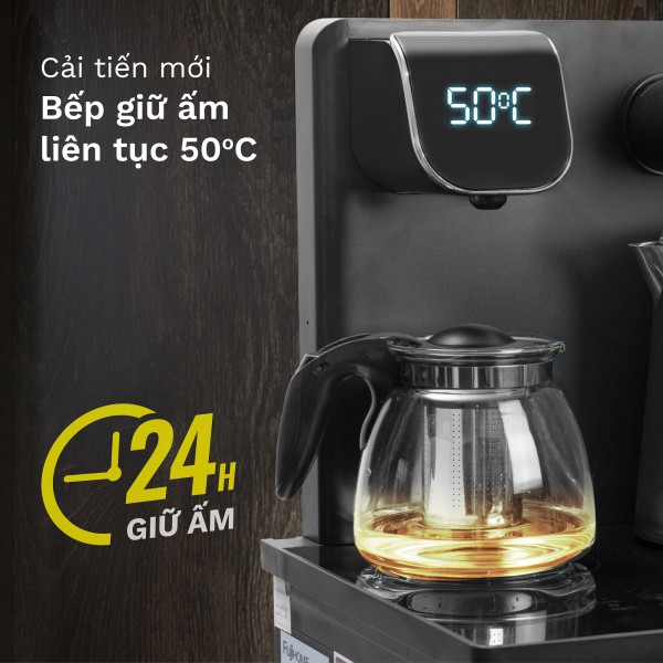 Hình ảnh chi tiết Cây Nước Làm Nóng Bình Âm Kết Hợp Bàn Pha Trà, Cafe Fujihome TB110E-H - Ảnh số 6