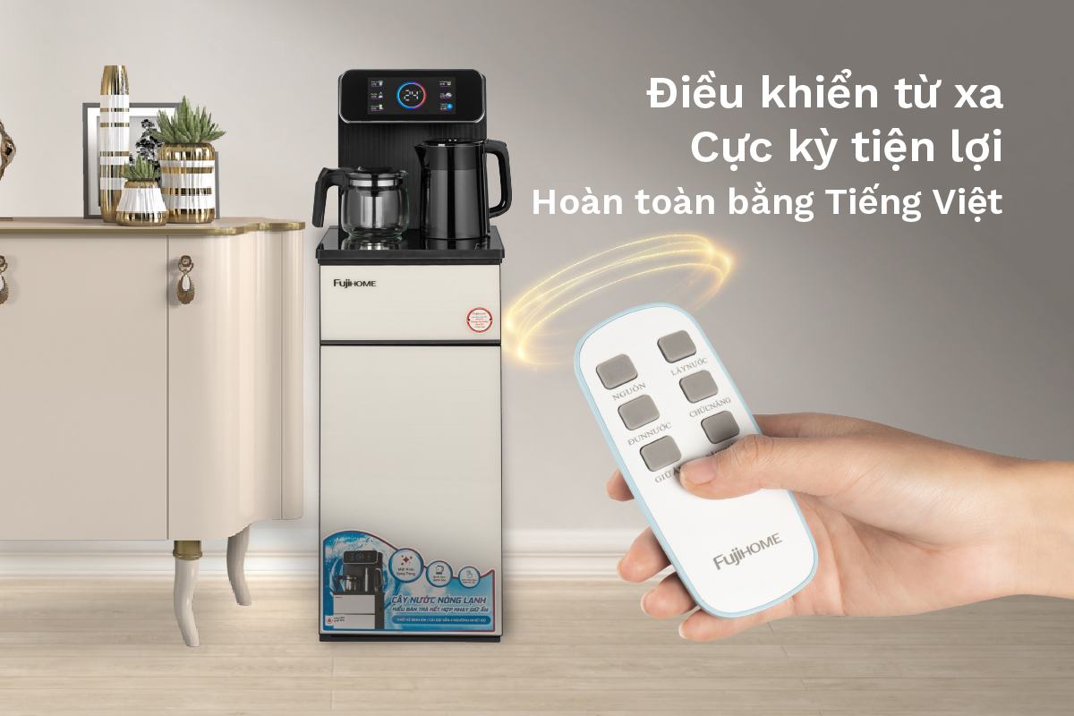 Hình ảnh chi tiết Cây Nước Nóng Lạnh Bình Âm Kết Hợp Bàn Pha Trà, Cafe Fujihome TBD22 - Ảnh số 16