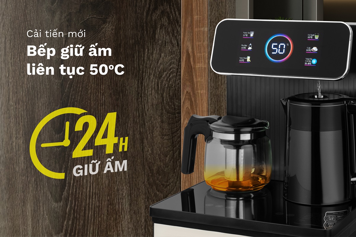 Hình ảnh chi tiết Cây Nước Nóng Lạnh Bình Âm Kết Hợp Bàn Pha Trà, Cafe Fujihome TBD22 - Ảnh số 24