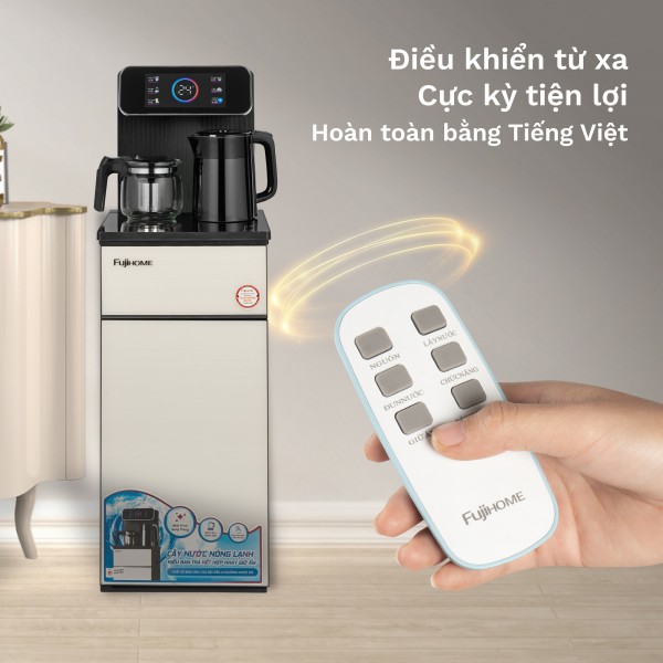 Hình ảnh chi tiết Cây Nước Nóng Lạnh Bình Âm Kết Hợp Bàn Pha Trà, Cafe Fujihome TBD22 - Ảnh số 9