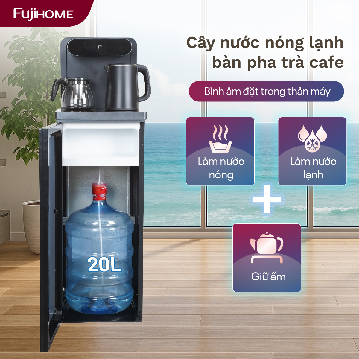 Hình ảnh chi tiết Cây nước bàn trà Fujihome TB392 - Ảnh số 14