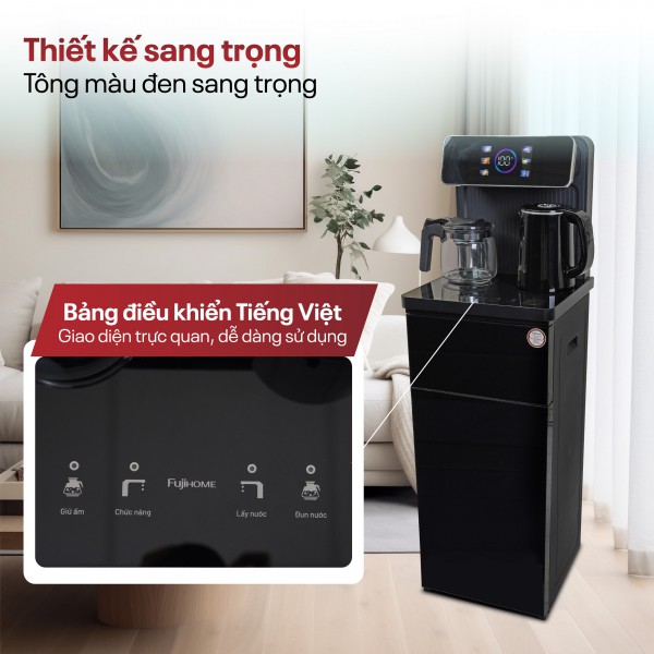 Hình ảnh chi tiết Cây nước nóng lạnh kết hợp bàn trà Fujihome TB815 - Ảnh số 13