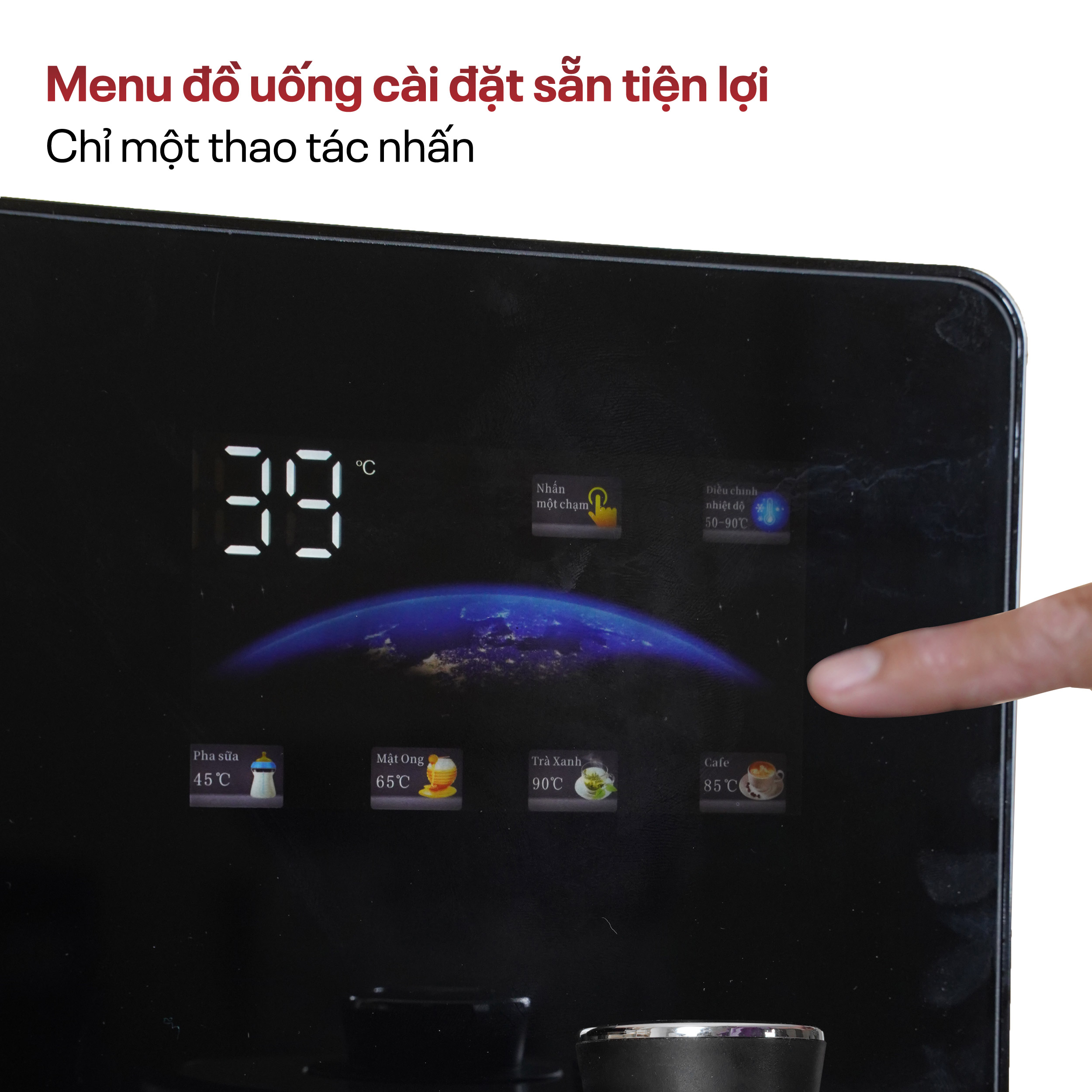 Hình ảnh chi tiết Cây nước nóng lạnh kết hợp bàn trà Fujihome TBA2 - Ảnh số 15