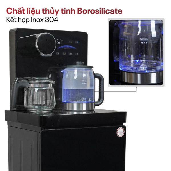 Hình ảnh chi tiết Cây nước nóng lạnh kết hợp bàn trà Fujihome TBA2 - Ảnh số 5