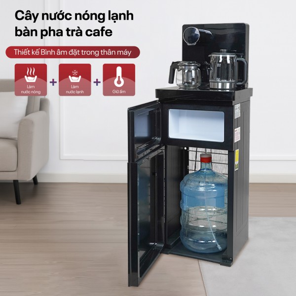 Hình ảnh chi tiết Cây nước nóng lạnh kết hợp bàn trà Fujihome TBA2 - Ảnh số 7