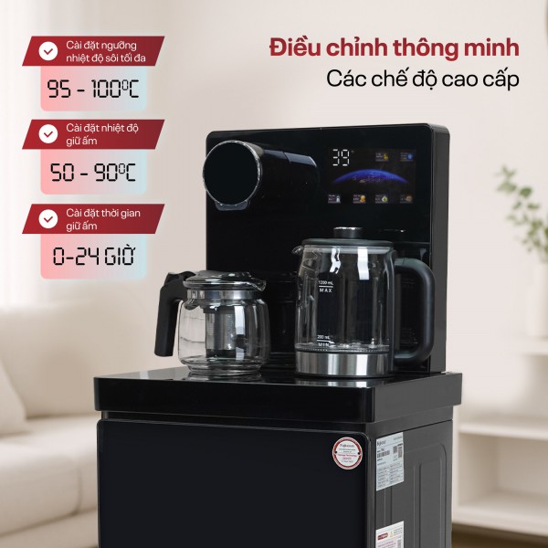 Hình ảnh chi tiết Cây nước nóng lạnh kết hợp bàn trà Fujihome TBA2 - Ảnh số 9