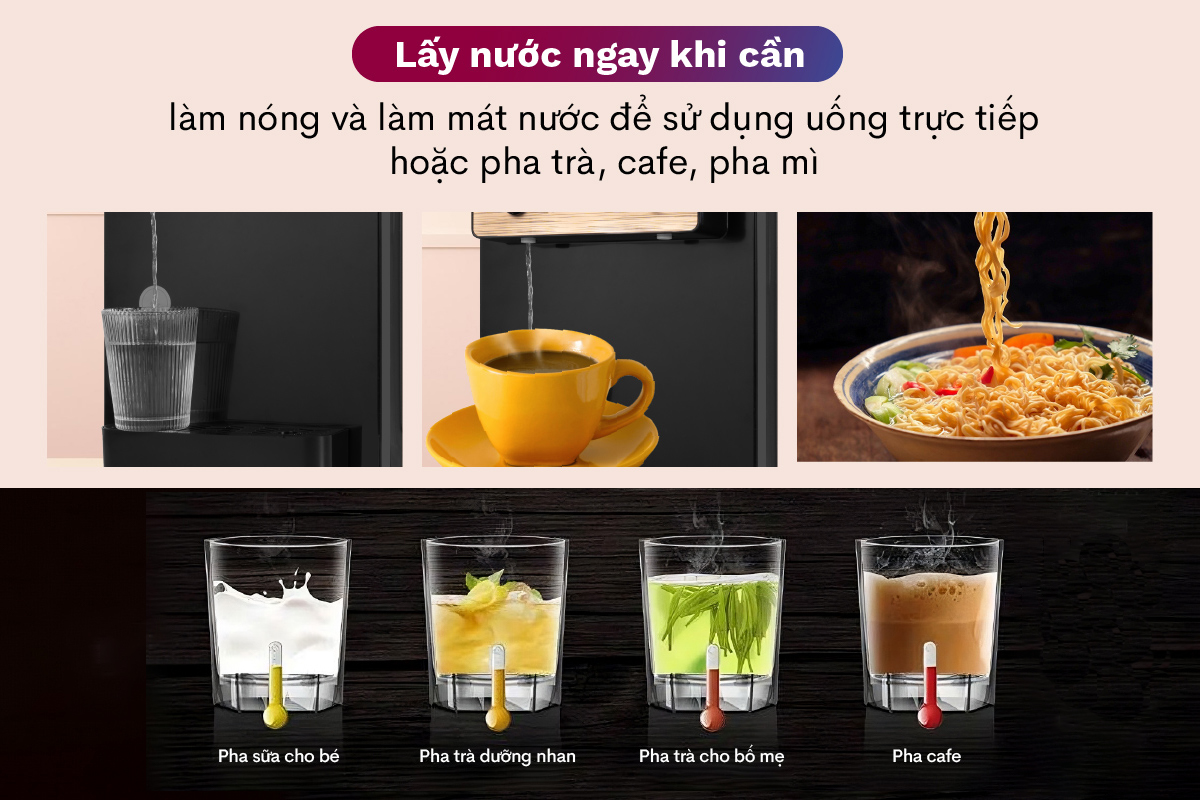 Hình ảnh chi tiết Cây nước nóng lạnh để bàn mini FUJIHOME WD03E - Ảnh số 20