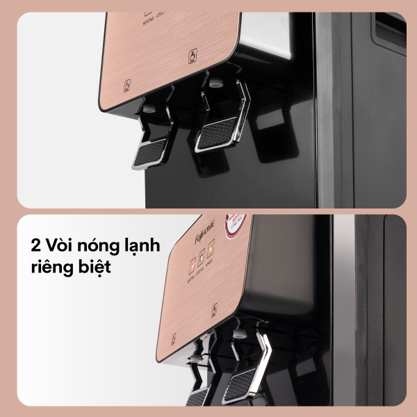 Hình ảnh chi tiết Cây nước nóng lạnh để bàn mini FUJIHOME WD03E - Ảnh số 3