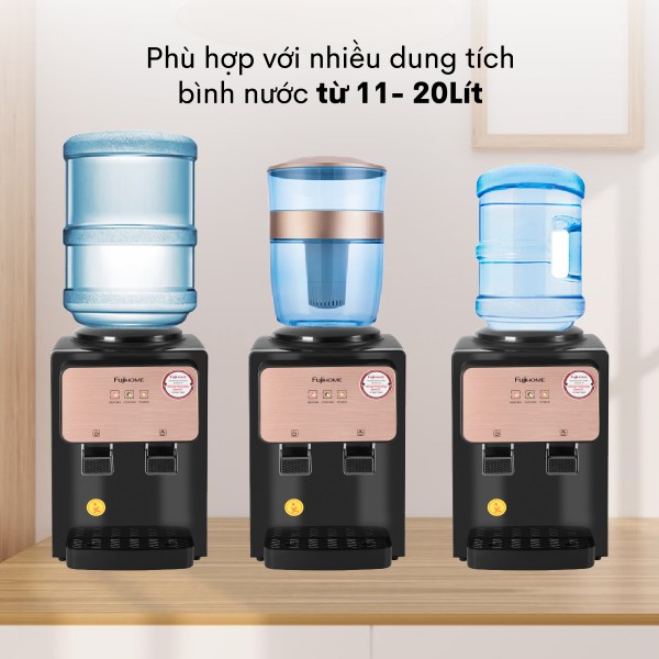 Hình ảnh chi tiết Cây nước nóng lạnh để bàn mini FUJIHOME WD03E - Ảnh số 6