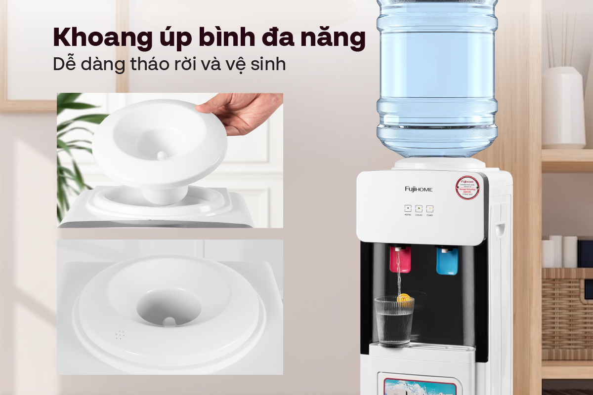 Hình ảnh chi tiết Cây nước nóng lạnh FUJIHOME WD2002E - Ảnh số 14