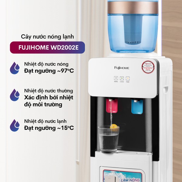 Hình ảnh chi tiết Cây nước nóng lạnh FUJIHOME WD2002E - Ảnh số 4