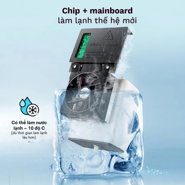 Hình ảnh chi tiết Cây nước nóng lạnh để bàn mini Fujihome WD5510E - Ảnh số 2