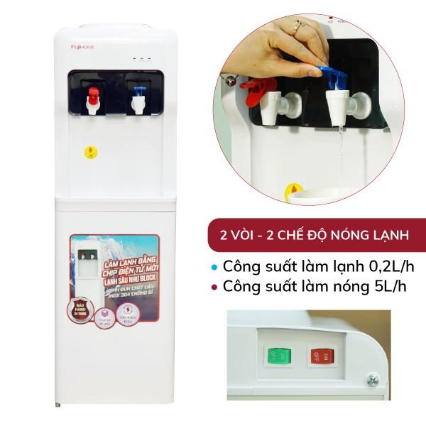 Hình ảnh chi tiết Cây nước nóng lạnh Fujihome WD5320E - Ảnh số 8