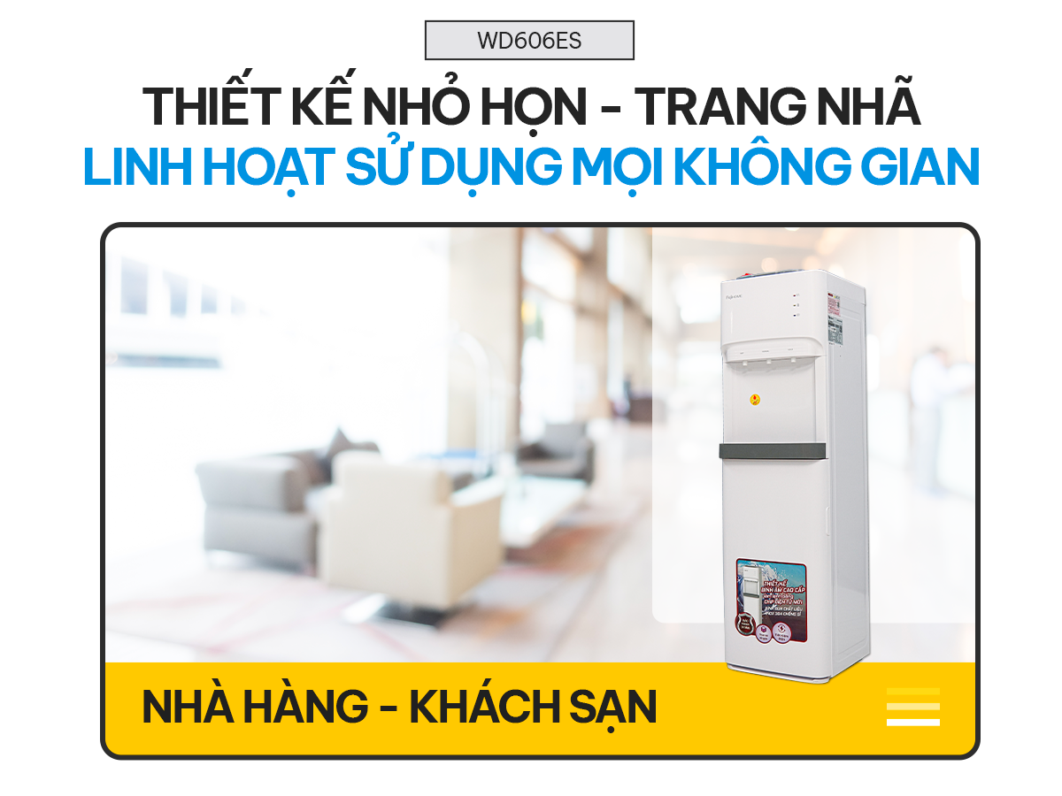 Hình ảnh chi tiết Cây nước nóng lạnh bình âm cao cấp Fujihome WD606ES - Ảnh số 18