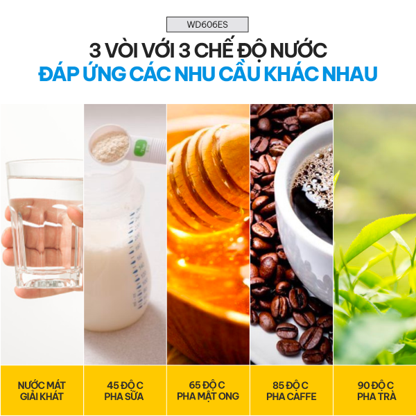 Hình ảnh chi tiết Cây nước nóng lạnh bình âm cao cấp Fujihome WD606ES - Ảnh số 5