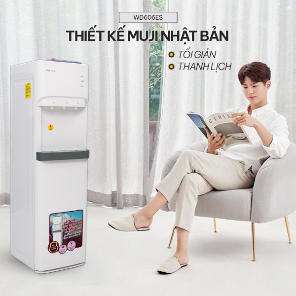 Hình ảnh chi tiết Cây nước nóng lạnh bình âm cao cấp Fujihome WD606ES - Ảnh số 6
