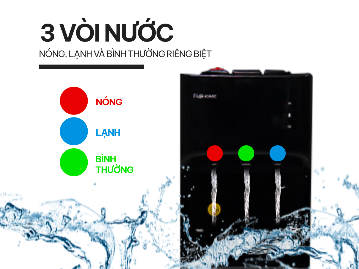 Hình ảnh chi tiết Cây nước nóng lạnh bình âm cao cấp Fujihome WD606C - Ảnh số 16