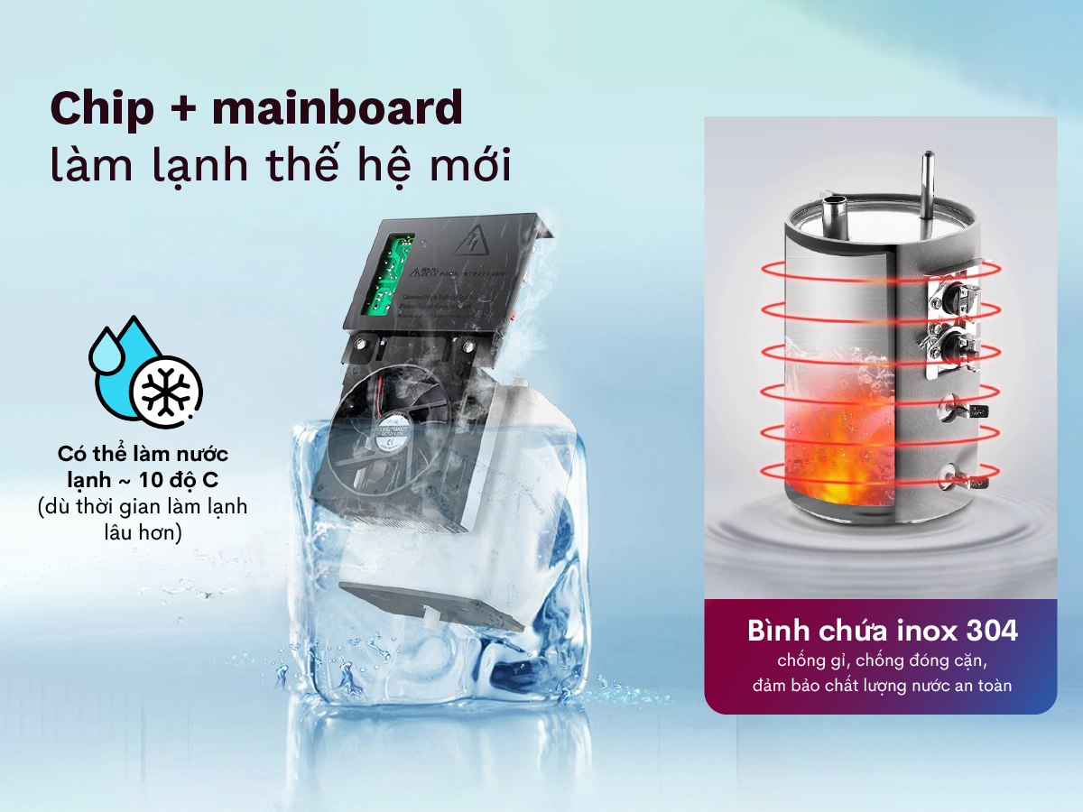 Hình ảnh chi tiết Cây nước nóng lạnh FUJIHOME WD61E - Ảnh số 11