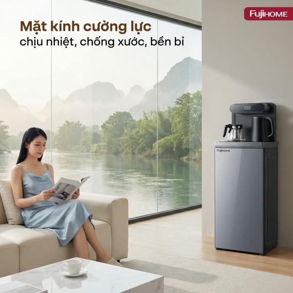 Hình ảnh chi tiết Cây nước nóng lạnh kết hợp bàn pha trà,  cafe Fujihome TB392N - Ảnh số 15