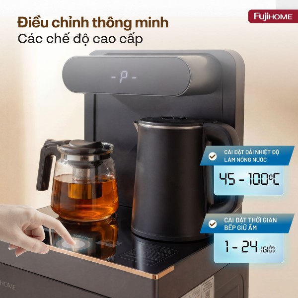 Hình ảnh chi tiết Cây nước nóng lạnh kết hợp bàn pha trà,  cafe Fujihome TB392N - Ảnh số 7