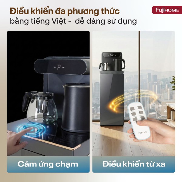 Hình ảnh chi tiết Cây nước nóng lạnh kết hợp bàn pha trà,  cafe Fujihome TB392N - Ảnh số 9