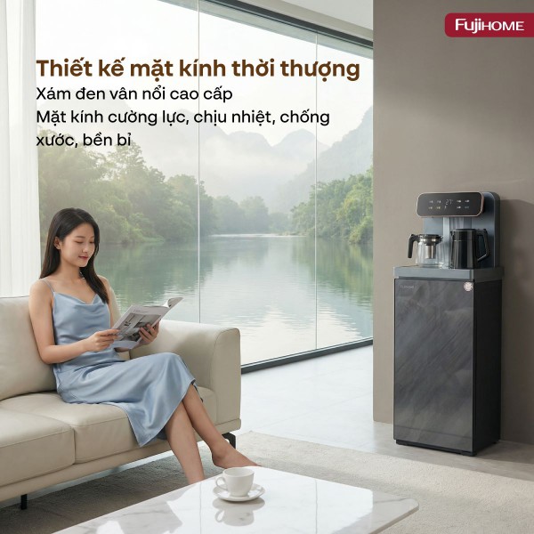 Hình ảnh chi tiết Cây nước nóng lạnh kết hợp bàn pha trà,  cafe Fujihome TB243AN - Ảnh số 16
