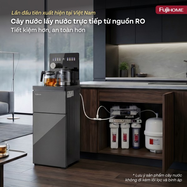 Hình ảnh chi tiết Cây nước bàn trà điều khiển bằng giọng nói Fujihome TB2411N-VOICE - Ảnh số 3